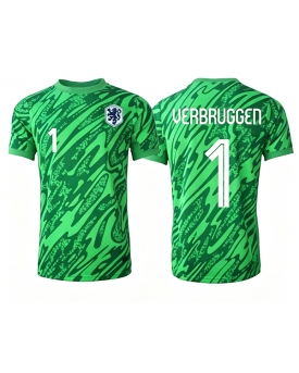 Billige Fotballdrakt Nederland Bart Verbruggen #1 Keeper Replika Bortedrakt VM 2026 Kortermet Billige Fotballdrakt Nederland Bart Verbruggen #1 Keeper Replika Bortedrakt VM 2026 Kortermet